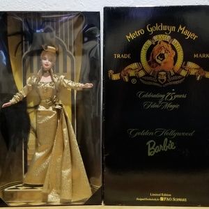 MGM 75th Anniversary Golden Hollywood Barbie NIB NWT